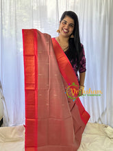 Brick Red Chinnalampattu Saree-VS565