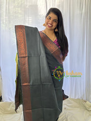 Grey Chinnalampattu Saree-VS568