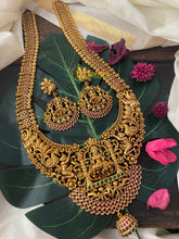 Premium Matt Temple Haram -Lakshmi Haram-G2678