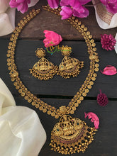 Premium Lakshmi Haram with Peacock Mugappu -Temple Haram -G2180