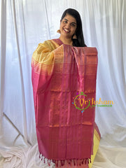 Light Yellow Chinnalampattu Saree-VS571