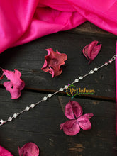 Silver Daily Wear AD Stone Bracelet Chain-2 Dots-G4139