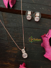 Designer Daily Wear AD Stone Pendant Chain- G4113