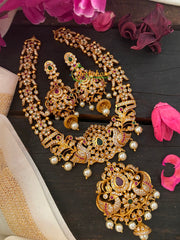 Premium Matt American Diamond Neckpiece -G2704