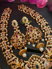 Premium Matt American Diamond Neckpiece -G2704