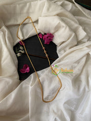 Traditional AD Stone Mogappu Chain-Red Green-Round 2-G4224