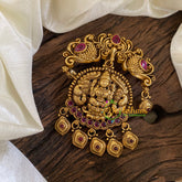 Gold Look Alike Single Jada Billai-Lakshmi-Red -G10235