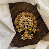 Gold Look Alike Single Jada Billai -White -G10243