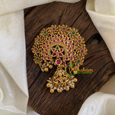 Gold Look Alike Single Jada Billai -Red Green-G10242