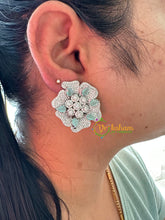 Pastel Blue American Diamond Stud -G6668