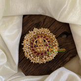 Antique Cluster Pearl Billai -Lakshmi-Red-G10230