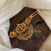 Antique Gold Look Alike Hair clip-Lakshmi Hair Clip -G10205