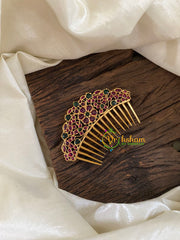 Red Green Kemp Comb Clip Jada Billai -Comb Billai-G9606