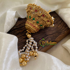 Antique Gold Look Alike Aandaal Kondai -G10212