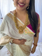 Precious Jadau Kundan Lakshmi Haram-J720