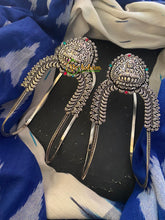 German Silver Traditional Temple Lakshmi Vangi-S0006