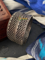 Oxidized Kolhapuri Bangles-Dash -S0164