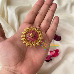 Premium Gold Look Alike Kemp Kumkum Box-G4235