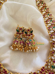 Precious Kemp Long Neckpiece- Bridal Haram-G3326
