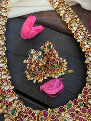 Precious Kemp Long Neckpiece- Bridal Haram-G3326