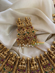 Premium Layered Lakshmi Neckpiece-Lakshmi Choker-G3342