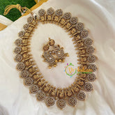 Premium American Diamond Coin Haram-White -G5613