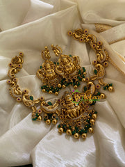 Exquisite Lakshmi Temple Choker Short Neckpiece -G3345