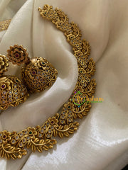 Premium AD Stone Choker Neckpiece-G3436