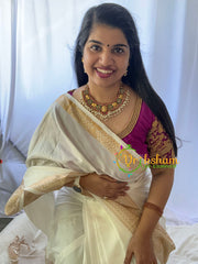 Lakshmi Jadau Kundan High Neck Choker-J713