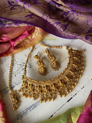 Lakshmi choker Temple High Neck Choker -G1859