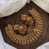 Cluster Ghungroo Choker Short Neckpiece-G10284