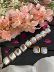 Exquisite Simple Kundan Short Neckpiece-G2726