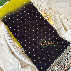 Light Henna Green Fancy Chiffon Saree -VS1836