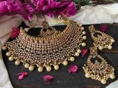 High Neck Choker Kundan Bridal Set -G2733