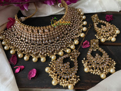 High Neck Choker Kundan Bridal Set -G2733