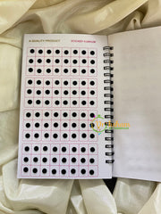 Plain Black Sticker Bindi Book-Navya Suhag Long-BB066