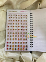 Cocktail Stone Sticker Bridal Bindi Book-Navya Suhag Long-BB067