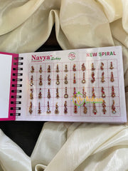 Bridal Stone Bindi Book-Navya-Short-BB069