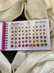 Bridal Stone Bindi Book-Navya-Short-BB069