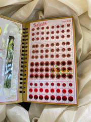 Cocktail Stone Sticker Bindi Book-Swastik-BB070