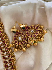 Exquisite Premium AD Stone Haram -G3413