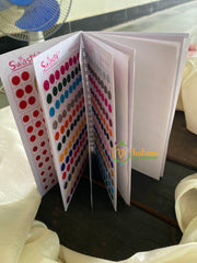 Color Glitter Sticker Bindi- Swastik Zari Bindi-BB037