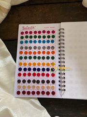 Color Glitter Sticker Bindi- Swastik Zari Bindi-BB037