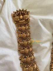 Gold Look Alike Peacock Jada Billai-G5607