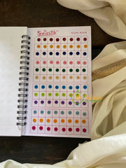 Color Glitter Sticker Bindi- Swastik Zari Bindi-BB037