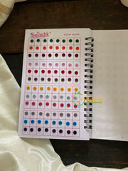 Color Glitter Sticker Bindi- Swastik Zari Bindi-BB037
