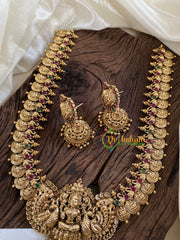 Premium Kaasumala Lakshmi Pendant Haram-Gold Bead -G9708