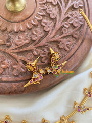 Shri Vishnu Pendant Hasli-Green-G5620