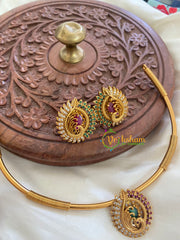 AD Stone Peacock Pendant Hasli-G5624