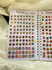 Bridal Stone Bindi Book-Navya Suhag Long Book-BB045